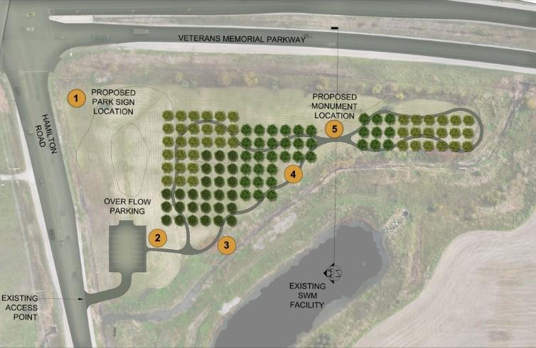 Architectural rendering of memorial expansion