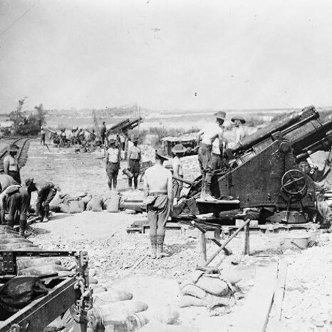 Indian soldiers at Neuve-Chapelle